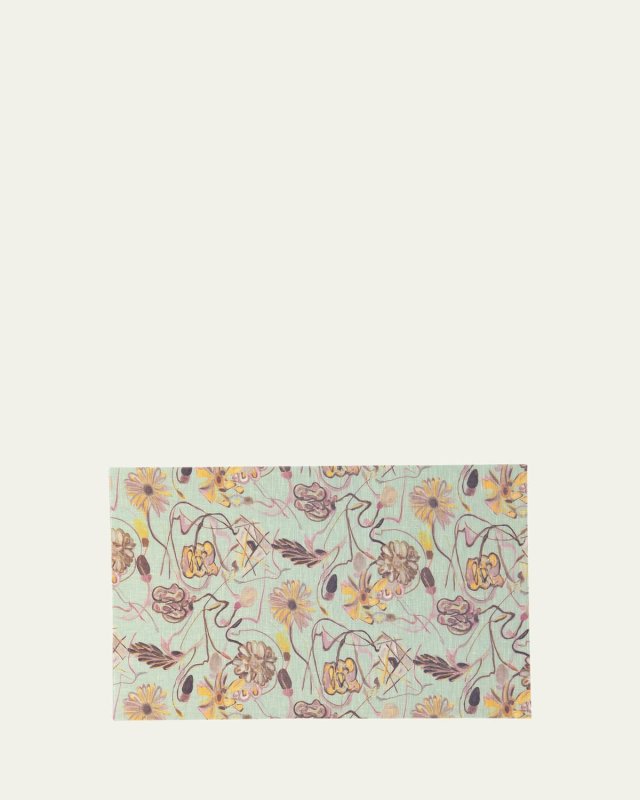 Bouquet Printed Placemat, 12" x 17"